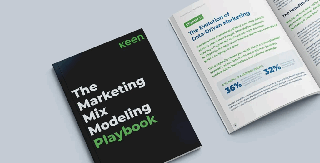 Keen marketing mix modeling playbook.