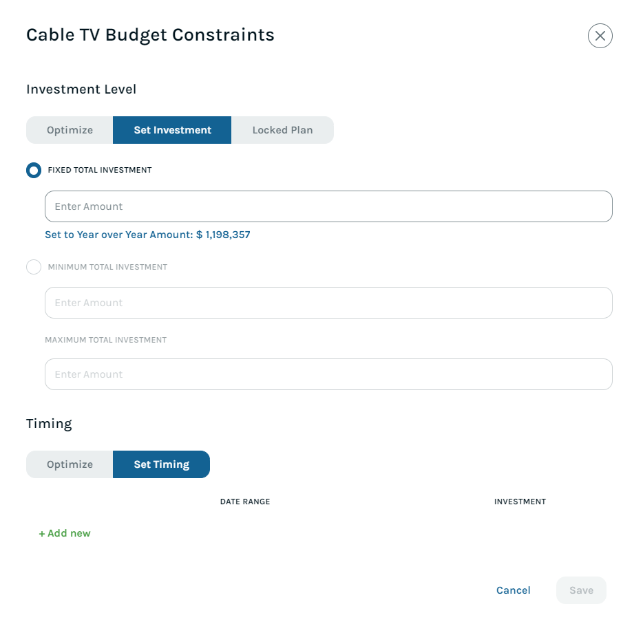 Real-time media budget optimization feature of Keen’s MMM.