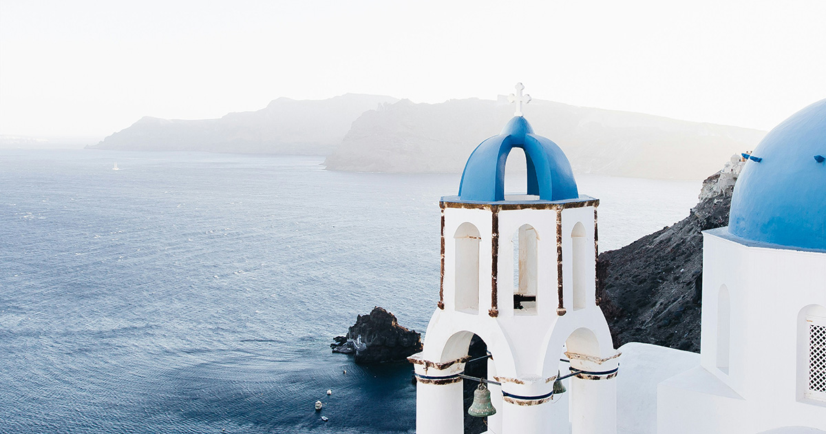 A photo depicting luxury travel in Greece