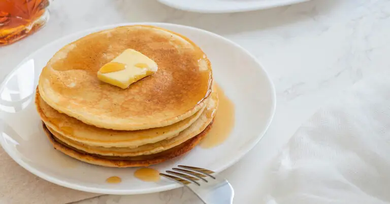 Pancakes on a plate